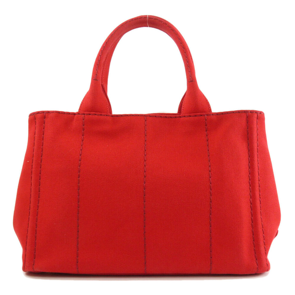 Prada Tote Canvas Bag Canapa Hand 2way